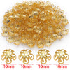 Gold Open Flower