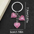 Thirty-Two-Style Heart Rose Butterfly and Valentine Keychain Collection view 8