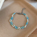 Seed Bead Daisy Flower Necklaces Bracelets Rings Eighteen view 12