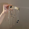 Silver Disc Tassel