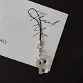 Clear Resin Alien Phone Strap Charms 8 Poses Plus Set view 8