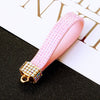 Jelly-Pink Leather-Loop