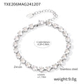 Prong Set Zircon Tennis Necklace and Bracelet Collection view 8