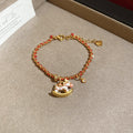 Gold Red Chinese Zodiac Horse Charm Bracelets 26 Styles view 3