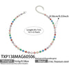 TXP138 Multicolor-Silver Necklace