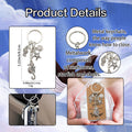 Metal Seahorse, Starfish And Shell Keychain, Two Package Styles view 4