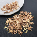 Gold-Tone Seashell Metal Charms with 15 Listed Options view 4
