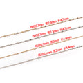 Gold-Tone Jewelry Chain Jewelry Findings with 26 Listed Options view 3