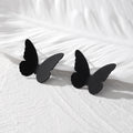 Butterfly Stud Earrings in Seven Bright Color Options view 3