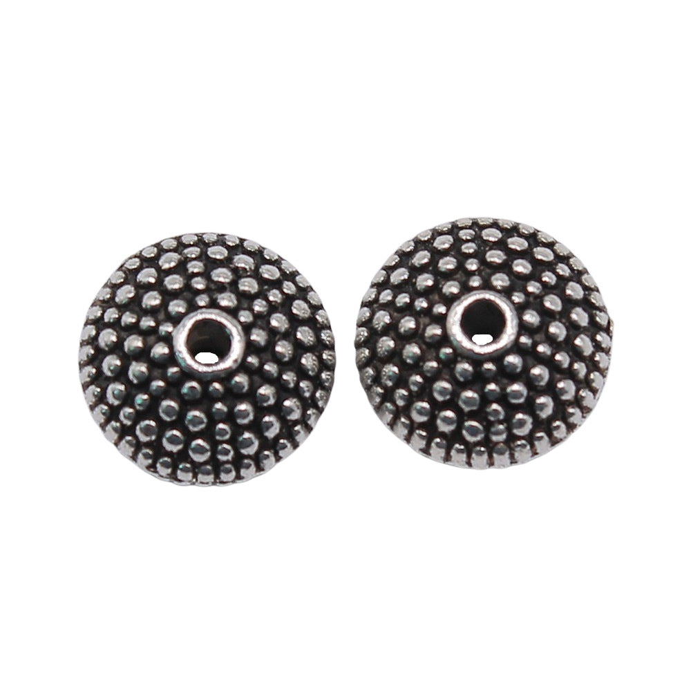 11x11x6mm 2.3g Multicolor Zinc Alloy Rondelle Spacer Beads for Bracelet Necklace DIY Jewelry Making