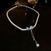 Silver Pearl Bow
