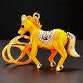 Double Sided Fortune Horse Keychains in Six Colors plus Assorted Option view 4