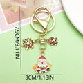 Christmas Charm Keychains Featuring Red Piano Across 81 Pictured Variations view 2