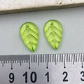 Clear Leaf Glossy Charms with 18 Listed Options for DIY Jewelry Making view 10
