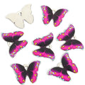Printed Butterfly Charms in Ten Wing Patterns and Two Tones view 11