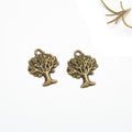20x16mm Alloy Tree of Life Peace Charm Pendant