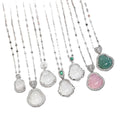 Laughing Buddha Pendant Necklaces Silver Tone 7 Styles view 5