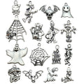 Silver-Tone Seashell Metal Charms with 12 Listed Options view 11