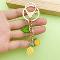 Strawberry, Cherry and Lemon Charm Keychains Featuring Red Apple Across 43 Variations view 2