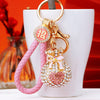 Red-Fortune-Strap Pink Heart-Pouch