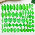Clear Leaf Glossy Charms with 11 Listed Options for DIY Jewelry Making view 10