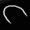 Faux Pearl Beaded Bracelet Silver-Tone Gold-Tone Clasp Three Sizes view 8