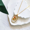 Floral Oval