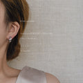 Silver Tone Twisted Texture Round Huggie Hoop Earrings view 1
