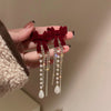 Bow Pearl Drops