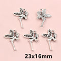 Angel and Fairy Metal Charms in Seven Figure Designs view 10