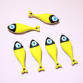 Colorful Enamel Fish Charms in Eleven Assorted Options view 11