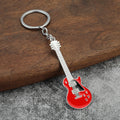 Metal Electric Guitar Keychain in Six Color Options view 9