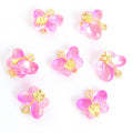 Translucent Glass Butterfly Charms in 12 Color Blends view 10