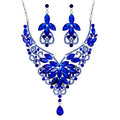Black Silver Tone Lock Crystal Four Designs Metal Necklace 4 Pictured Designs view 5