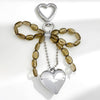 Khaki Bead Bow