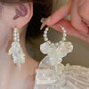 White Floral Drops