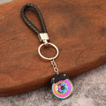 Brake Disc Wheel Hub Caliper Metal Keychain Car Accessory Gift