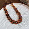 Dark Brown Necklace