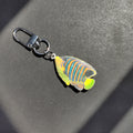 Flocked Tropical Fish Keychains Lobster Clasp 3 Styles view 7