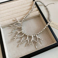 Branch Statement Necklaces in Two Finishes Statement Jewelry Design view 7
