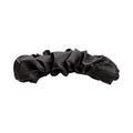 Ruched Sheer Fabric Banana Hair Clips Black Purple Blue-Gray view 5