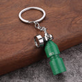 HKS Bottle Style Zinc Alloy Car Keychain Gift Accessory