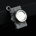 Antique Camera Charm Pendant Sweater Chain Finding Three Metal Finishes view 3
