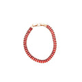 Gold Red Crystal Tennis Bracelets Clear Round Styles view 5