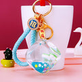 Liquid Mahjong Dice Keychains with Fortune and Loose Heart Loop Options view 6