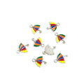 Enamel-Look Umbrella Alloy Charms in 12 Styles for Jewelry Crafts view 4