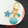 Aqua Rhinestone Shell