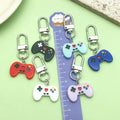 Six-Piece Game Controller Keychain Set in Six Colors view 4