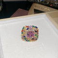 Multicolor Crystal Court Style Earrings Rings Bracelet view 10
