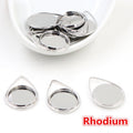 Cabochon Pendant Trays in Twenty Shapes and Finishes view 12